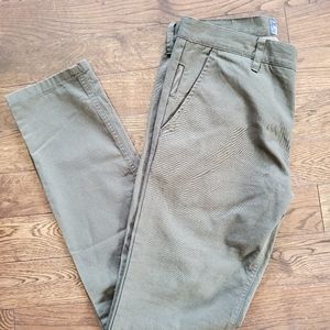 Topman Olive Skinny Chino Size 32 waist